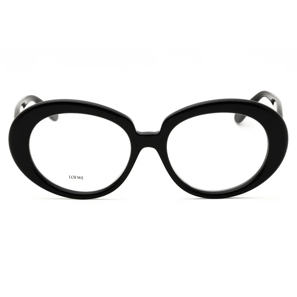 NWT Loewe LW50089I Black Oval 53mm Eyeglasses